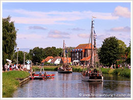 Harlepromenade in Carolinensiel