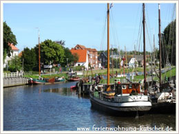 Segelschiffe in Ostfriesland