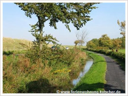 Fahrradweg Bensersiel