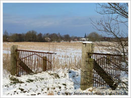 Holtgast Winterlandschaft