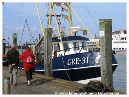 Krabbenkutter Auenhafen Carolinensiel