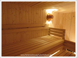 Sauna innen